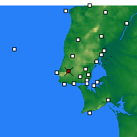 Nearby Forecast Locations - Sintra - Map