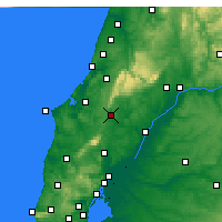 Nearby Forecast Locations - Rio Maior - Map