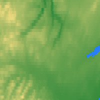 Nearby Forecast Locations - Kevo - Map