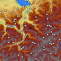 Nearby Forecast Locations - Brand - Map