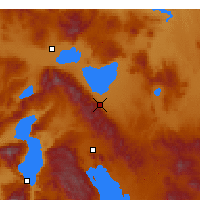 Nearby Forecast Locations - Akşehir - Map