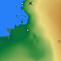 Nearby Forecast Locations - Casey Skiway South - Map