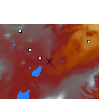Nearby Forecast Locations - Adama - Map