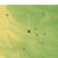 Nearby Forecast Locations - Oklahoma City - Map