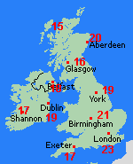 Forecast Fri Jun 12 United Kingdom