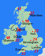 Forecast Thu Sep 03 United Kingdom